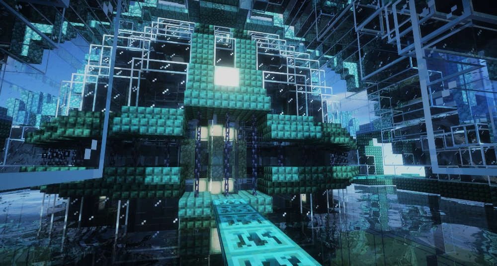 Aquarium Build in Minecraft (Credit: Macrodee)